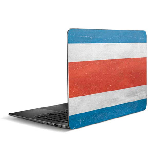 Costa Rican Flag Distressed Zenbook UX305FA 13.3in Skin